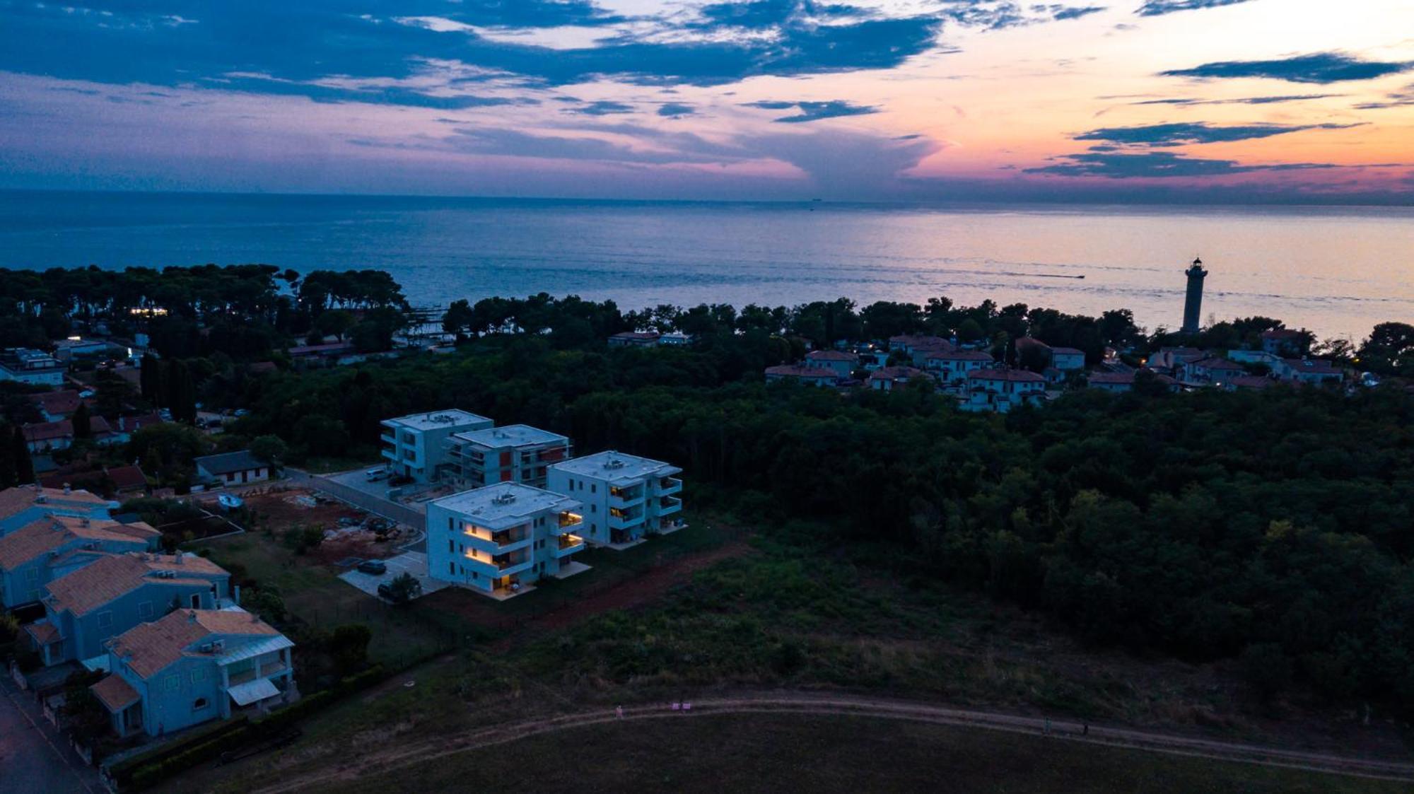 Baden Resort Basanija, Umag-With Sea View, Parking And 300M From The Beach Buitenkant foto